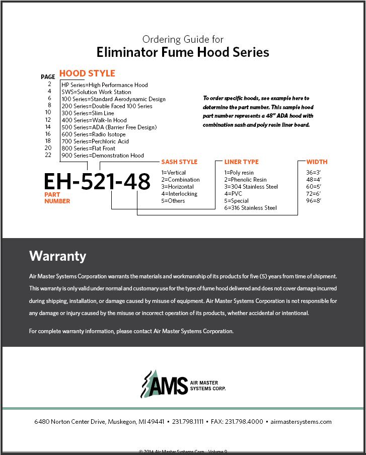 Ducted Fume Hoods Canadian Scientific Lab Systems