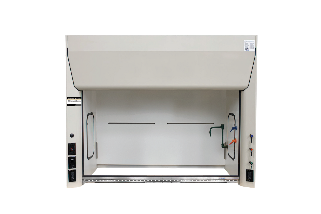 A ducted fume hood supplied by Canadian Scientific Lab Systems A ducted fume hood supplied by Canadian Scientific Lab Systems"