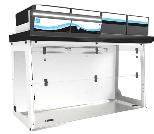 Let’s Clear the Air! Fume Hood vs. Biosafety Cabinet vs. Laminar Flow Hood: Key Differences 5 The Erlab CaptairFlow Clean Air Enclosure is a laminar flow hood supplied by Canadian Scientific Lab Systems