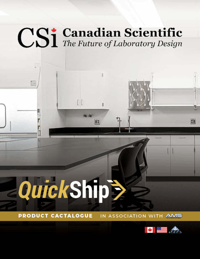 Fast-Track Lab Furniture: QuickShip Solutions for Time-Sensitive Projects 6 cover only Quick Ship Catalogue 2025 Canadian Scientific FINAL 768x994 1