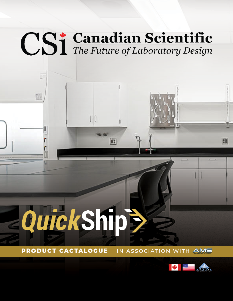 Quick Ship 2 cover only Quick Ship Catalogue 2025 Canadian Scientific FINAL
