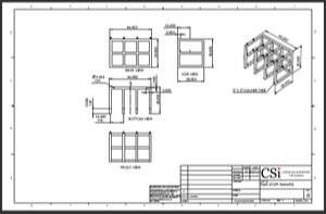cylinder rack 2d3w cover