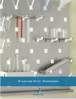 interdyne stainless steel pegboards cover
