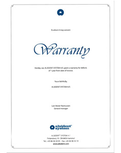 warranty alsident